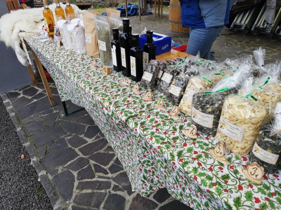 Gazdovský trh v obci Bátovce